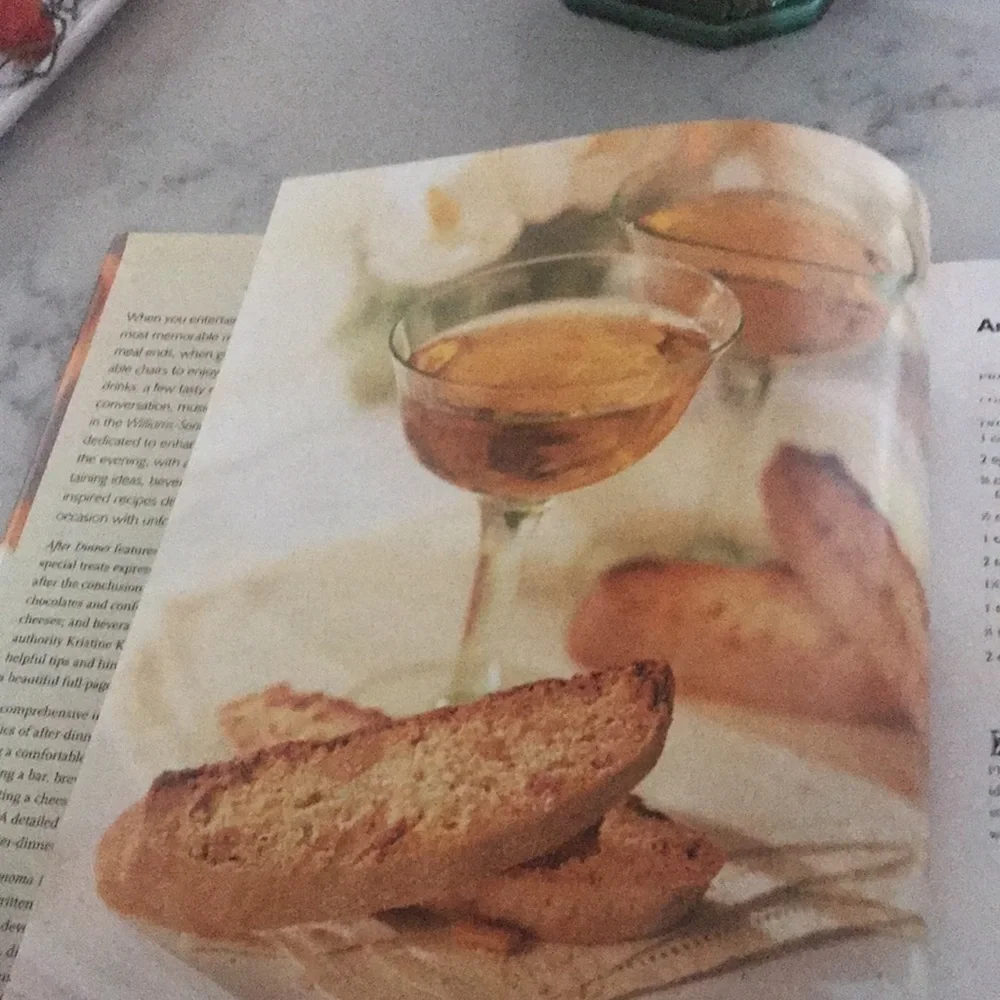 WilliamSonoma After Dinner hardcover great desserts